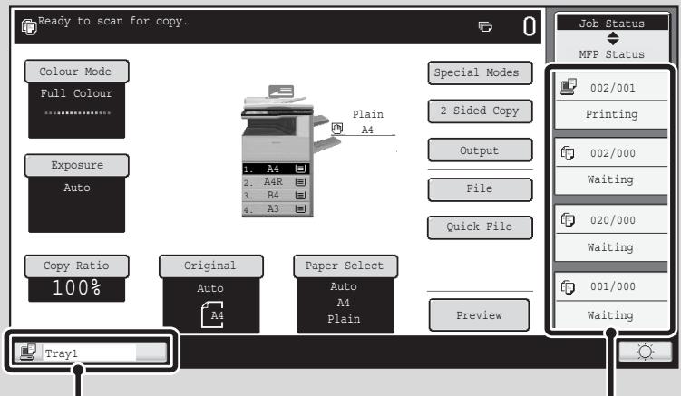 SHARP MX-2614N - JOB STATUS SCREEN - 4