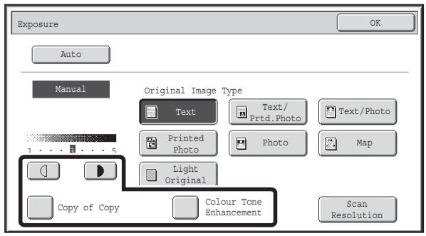SHARP MX-2614N - Select the original image type. - 1