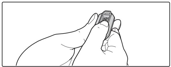 SHARP MX-2614N - Remove the dirty cleaner from the tip of the cleaning tool. - 1