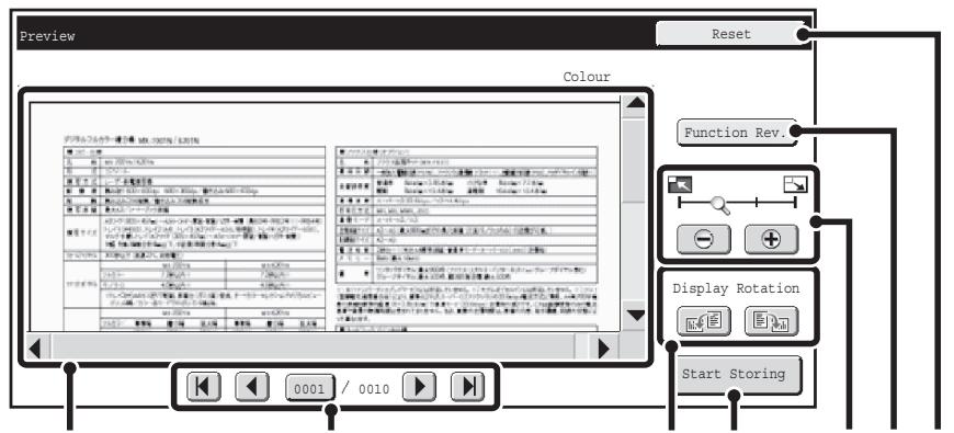SHARP MX-2614N - Checking the image before storing it (Preview) - 1
