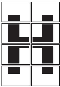 SHARP MX-2614N - CREATING A LARGE POSTER (Multi-Page Enlargement) - 3