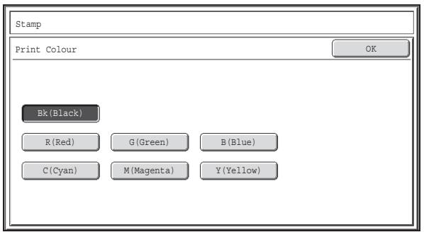SHARP MX-2614N - Touch the [Print Colour] key and select the print colour. - 1