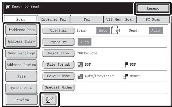 SHARP MX-2614N - Enter the destination - 1