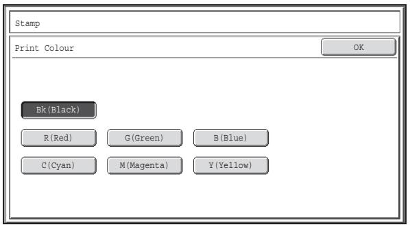 SHARP MX-2614N - Touch the [Print Colour] key. - 1