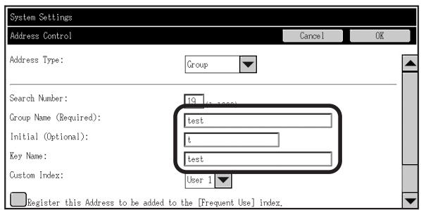 SHARP MX-2614N - Storing group keys - 5