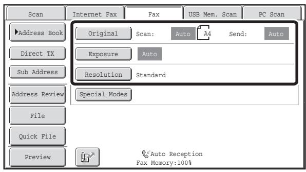 SHARP MX-2614N - Select image settings. - 1
