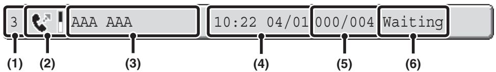 SHARP MX-2614N - Job key display - 1