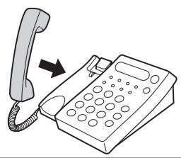 SHARP MX-2614N - RECEIVING A FAX AFTER ANSWERING A CALL ON THE EXTENSION PHONE (Remote Reception) - 3
