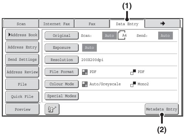 SHARP MX-2614N - TRANSMITTING METADATA - 1
