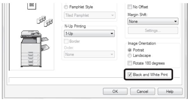 SHARP MX-2614N - BLACK AND WHITE PRINTING - 1