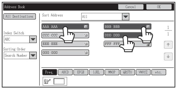SHARP MX-2614N - Storing group keys - 7