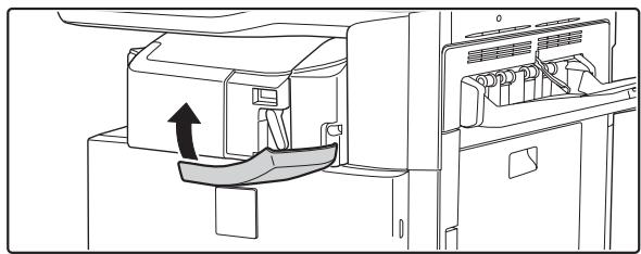 SHARP MX-2614N - Slide the finisher back to the right. - 1
