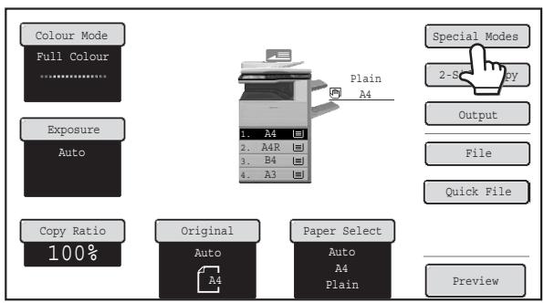SHARP MX-2614N - SPECIAL MODES - 1