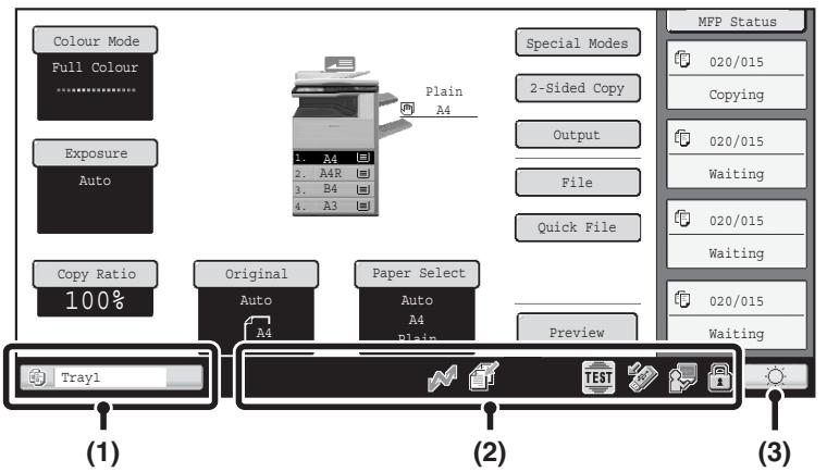 SHARP MX-2614N - SYSTEM BAR - 1