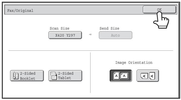 SHARP MX-2614N - The automatically detected original size - 5