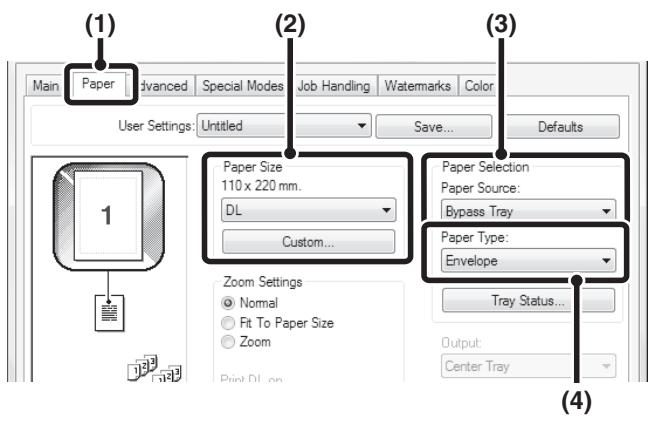 SHARP MX-2614N - PRINTING ON ENVELOPES - 1