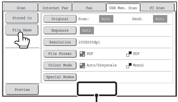 SHARP MX-2614N - ENTERING A FILE NAME - 2