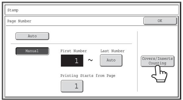 SHARP MX-2614N - Select page number settings. - 1