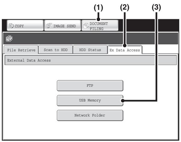 SHARP MX-2614N - DIRECTLY PRINTING A FILE IN USB MEMORY - 3
