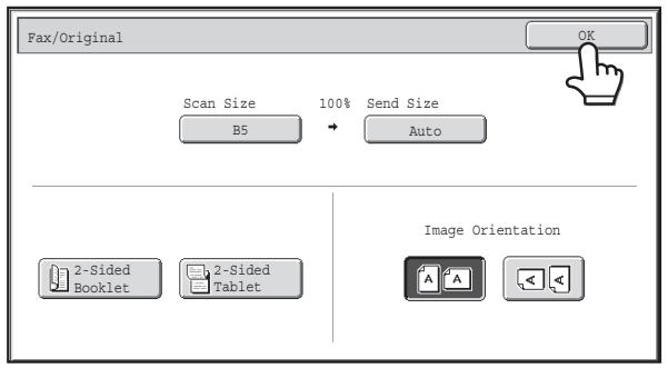 SHARP MX-2614N - The automatically detected original size - 4