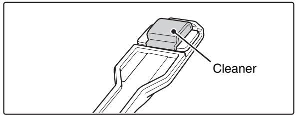 SHARP MX-2614N - Take out the cleaning tool for the laser unit. - 1