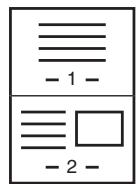 SHARP MX-2614N - SENDING TWO PAGES AS A SINGLE PAGE (2in1) - 8