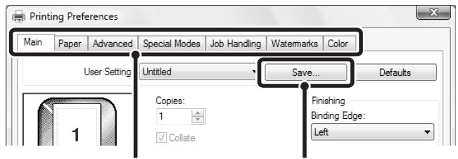 SHARP MX-2614N - SAVING SETTINGS AT THE TIME OF PRINTING - 3