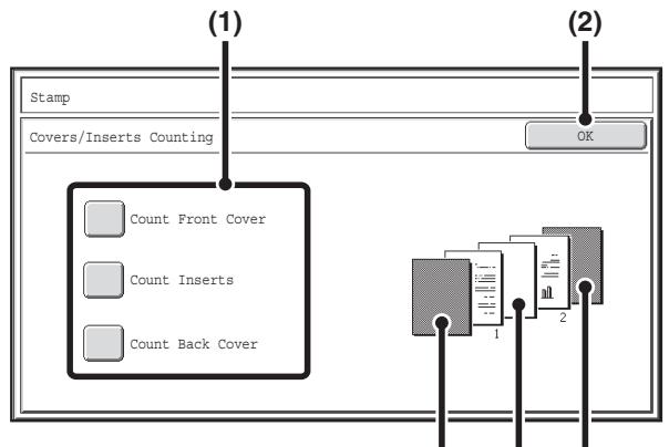 SHARP MX-2614N - Select page number settings. - 2