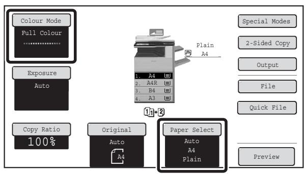 SHARP MX-2614N - Select the 2-sided copy mode. - 2