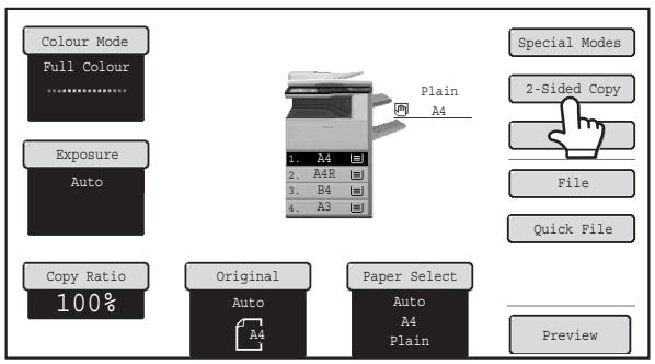SHARP MX-2614N - AUTOMATIC 2-SIDED COPYING USING THE DOCUMENT GLASS - 6