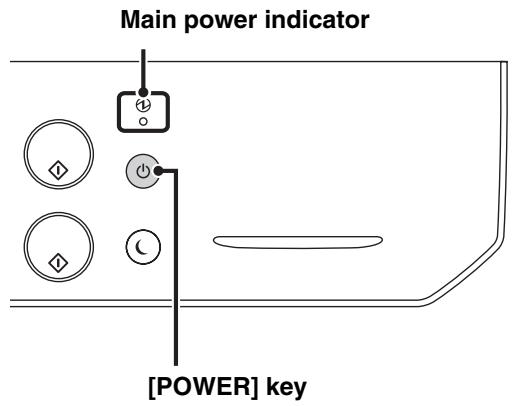 SHARP MX-2614N - [POWER] key - 1