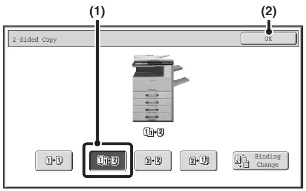SHARP MX-2614N - AUTOMATIC 2-SIDED COPYING USING THE DOCUMENT GLASS - 7