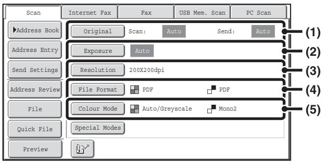SHARP MX-2614N - IMAGE SETTINGS - 1
