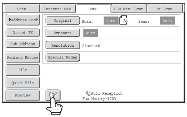 SHARP MX-2614N - USING A SEARCH NUMBER TO RETRIEVE A DESTINATION - 1