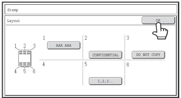 SHARP MX-2614N - Touch the [OK] key. - 2