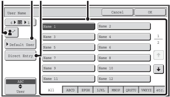 SHARP MX-2614N - Touch the [UserID] key. - 1