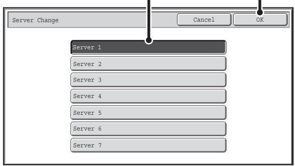 SHARP MX-2614N - RETRIEVING A DESTINATION FROM A GLOBAL ADDRESS BOOK - 2