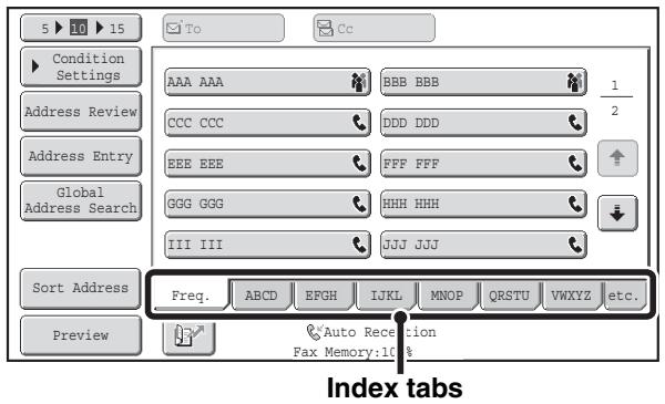 SHARP MX-2614N - Index display - 1