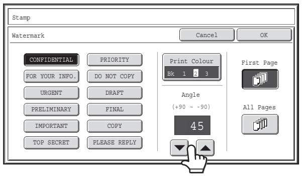 SHARP MX-2614N - Touch the [Print Colour] key and set the colour and density. - 4