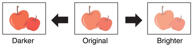 SHARP MX-2614N - ADJUSTING THE BRIGHTNESS OF A COPY (Brightness) - 1