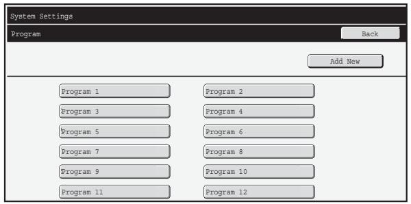 SHARP MX-2614N - Program - 1