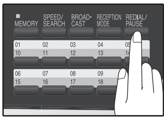 SHARP MX-FX12 - REDIALING - 1