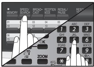 SHARP MX-FX12 - SPEED DIALING - 1