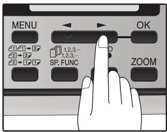SHARP MX-FX12 - Press the [←] key (→) or [▷] key (▷) to select the transmission resolution. - 1