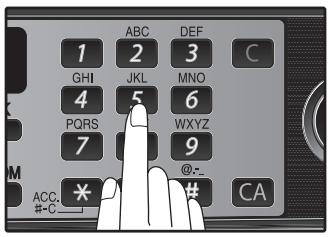 SHARP MX-FX12 - DIRECT KEYPAD DIALING - 1