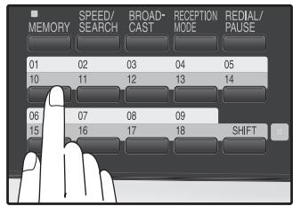 SHARP MX-FX12 - RAPID KEY DIALING - 1