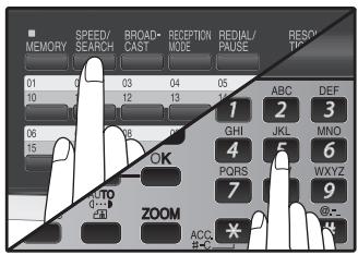 SHARP MX-FX12 - Dial the fax number of the receiving machine. - 3