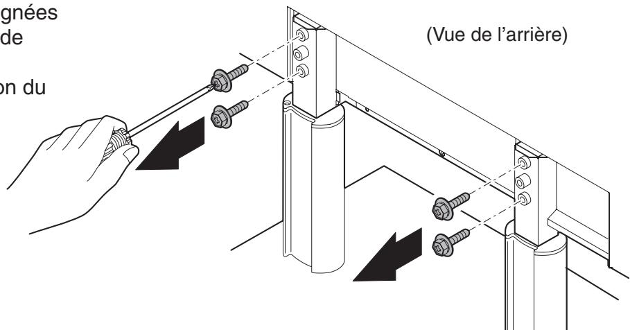 SHARP PN-655E - Démontage du support-temporaire - 2