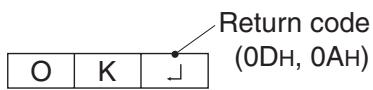SHARP PN-655E - ■ When a command has been executed correctly - 1