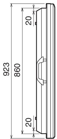 SHARP PN-655E - Monitor unit only - 2